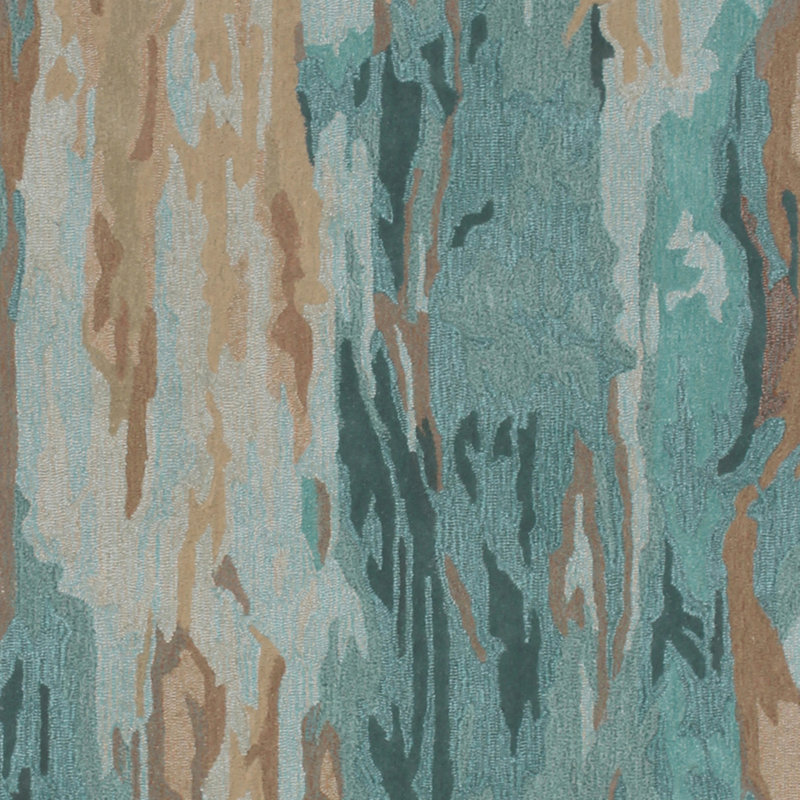 Tasley Wool Abstract Indoor Rug, Rectangle 8'3" x 11'5"