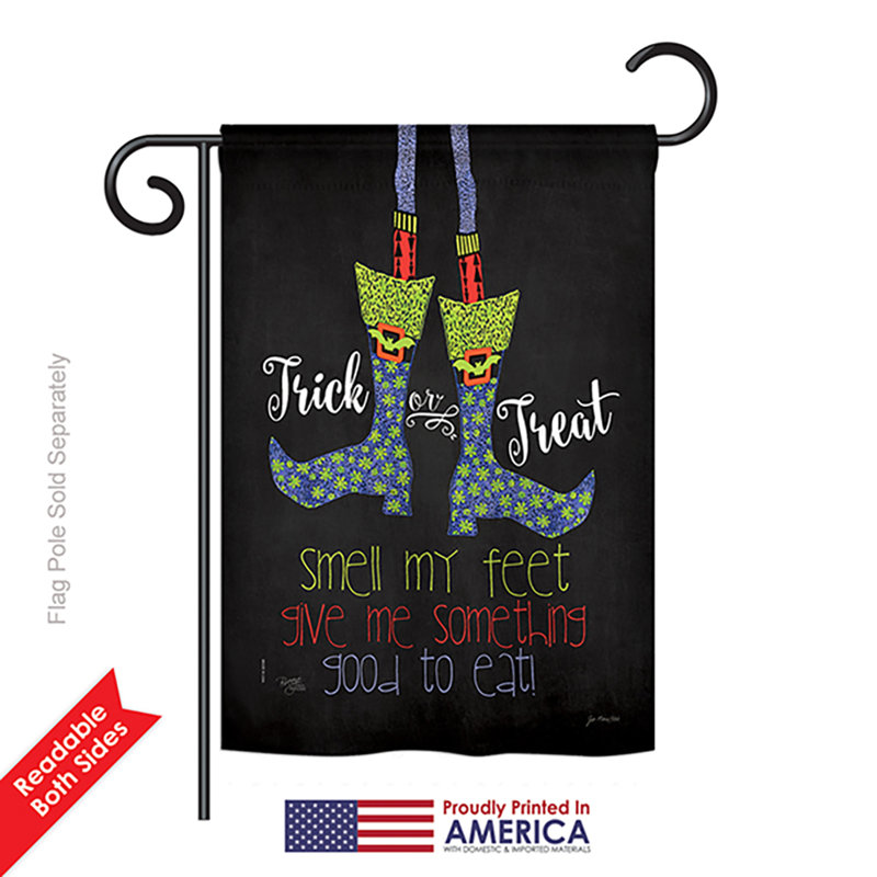 Drapeau de jardin Gosdon Smell My Feet Fall