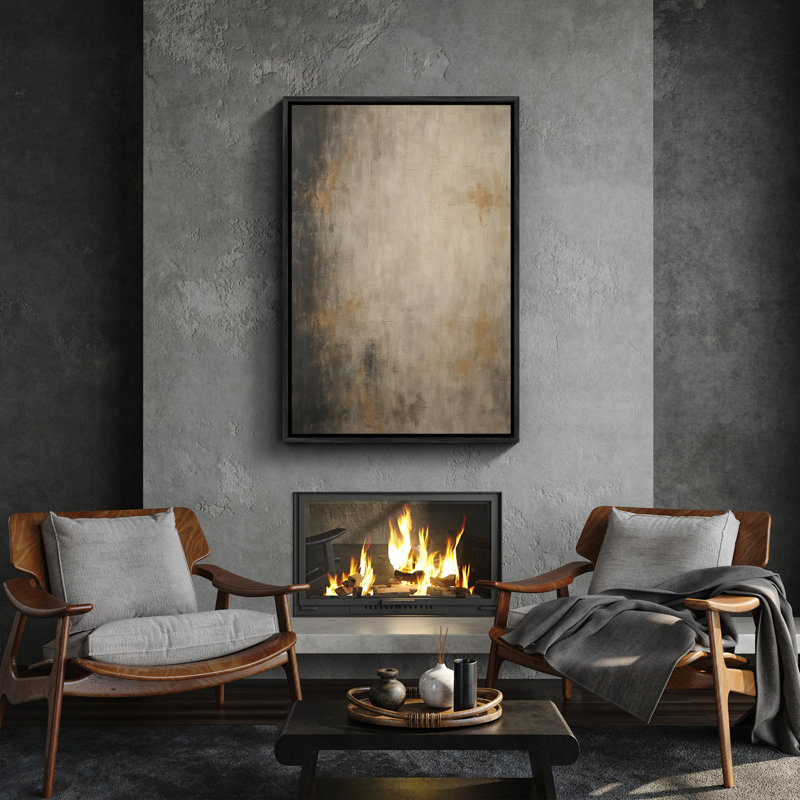Art mural encadré, rétro, antique et classique pour chambre à coucher - 16 po x 24 po, Noir, H 24 po x l 16 po