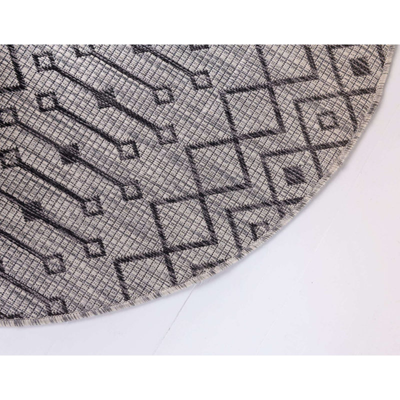 Tapis d'extérieur Preen, Rond 4 pi