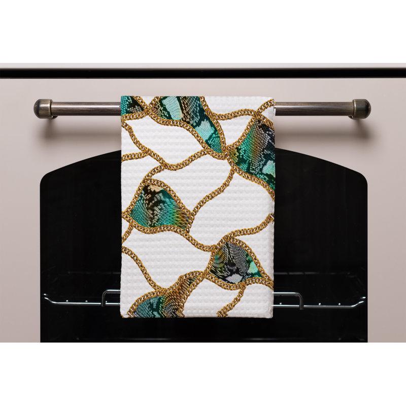 Cotton Waffle Tea Towel Kitchen Towel