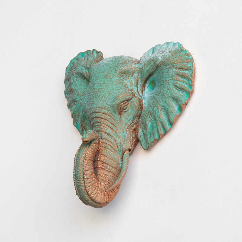Handmade Glam Animals Wall Decor on Resin