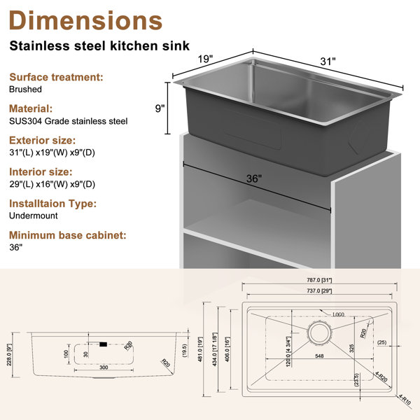 Dimensions du produit
