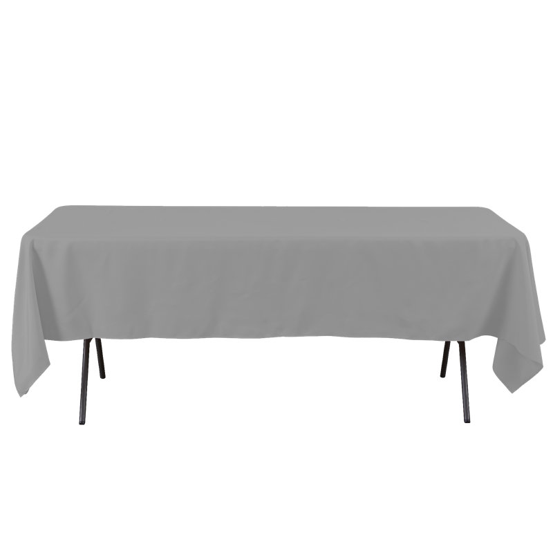 Kennedale Tablecloth, 60" x 102", Silver