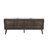 Ludovic 2-Piece Metal & Polyester Patio Set With Sofa And Coffee Table, Brown