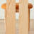 Orange Solid back side Chair(Set of 2)