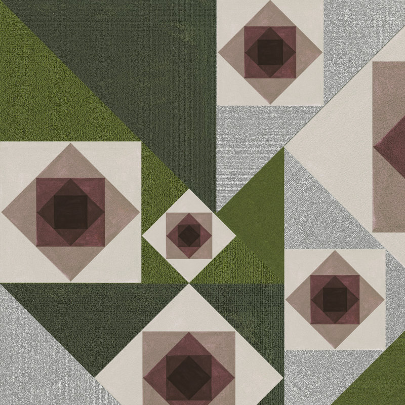 Garden Preview I - Wrapped Canvas Print, 91cm H x 91cm W