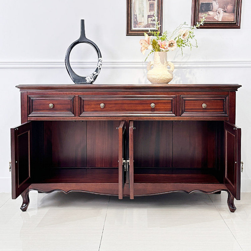Buffet multifonctionnel en bois massif
