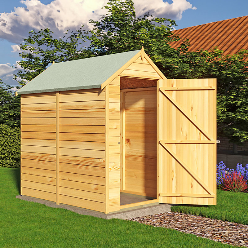 Super Value Overlap Shed 6x4 SD