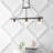 Alberteen 3 - Light Oil Rubbed Bronze Kitchen Island Pendant
