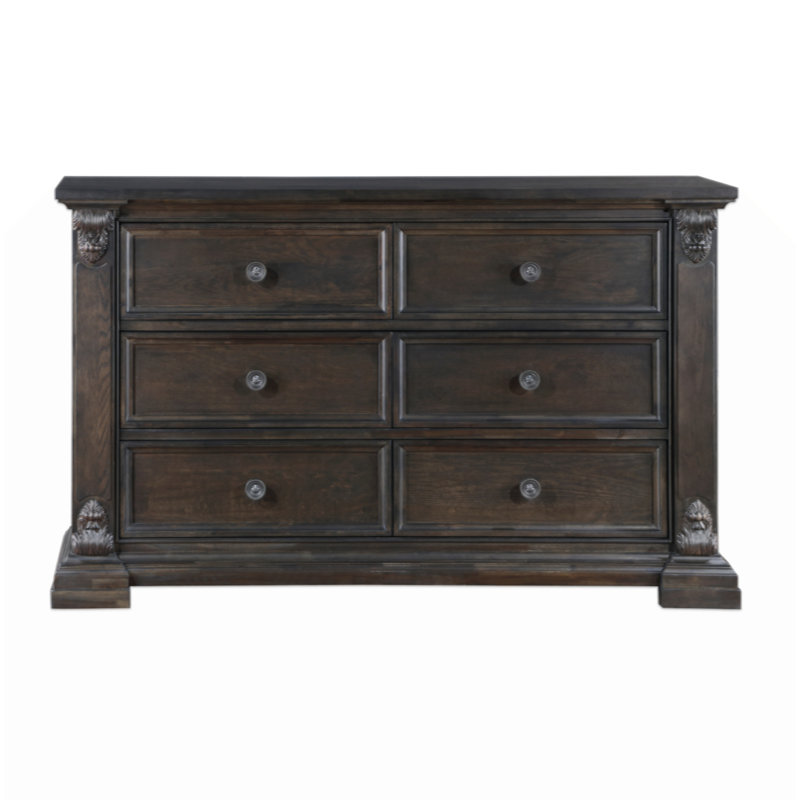 Claiborn 66.55'' W 6 - Drawer Dresser