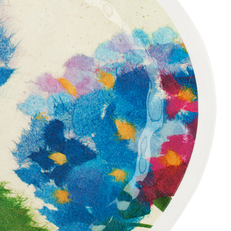 Hydrangea Ajisai Large Melamine Oval Platter