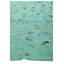 Tapis 6 po x 9 po turquoise