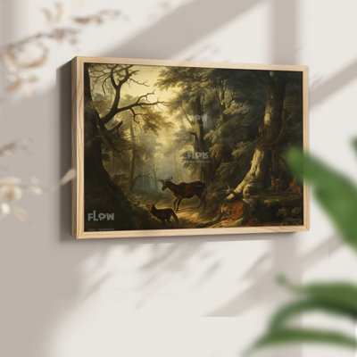 Chirstmas Art-CDIX -Framed Print - Restickable