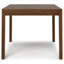 Table de salle à manger Wilson en placage de noyer-236742243