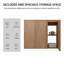 Armoire de salle de bain H 29,5 po Avonmere