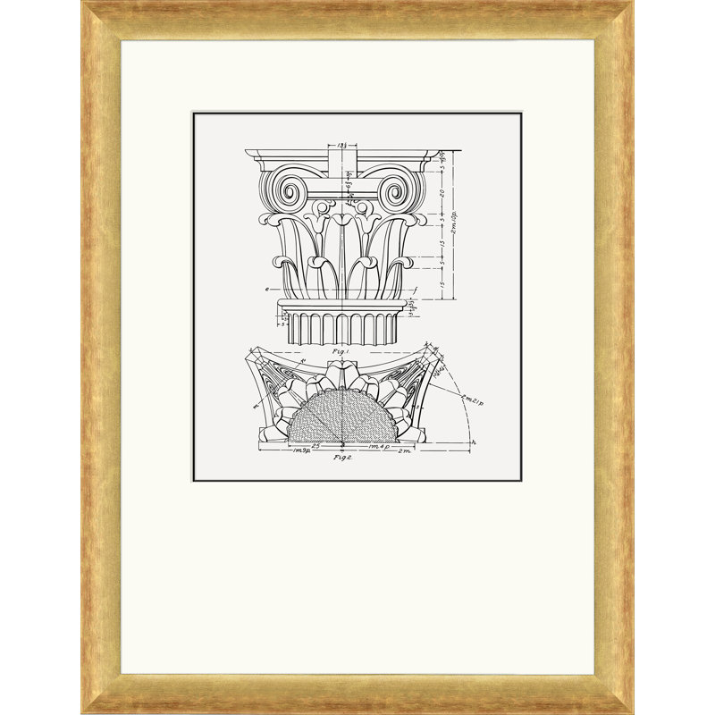 Capitales grecques - reproduction d'art sur papier (B)