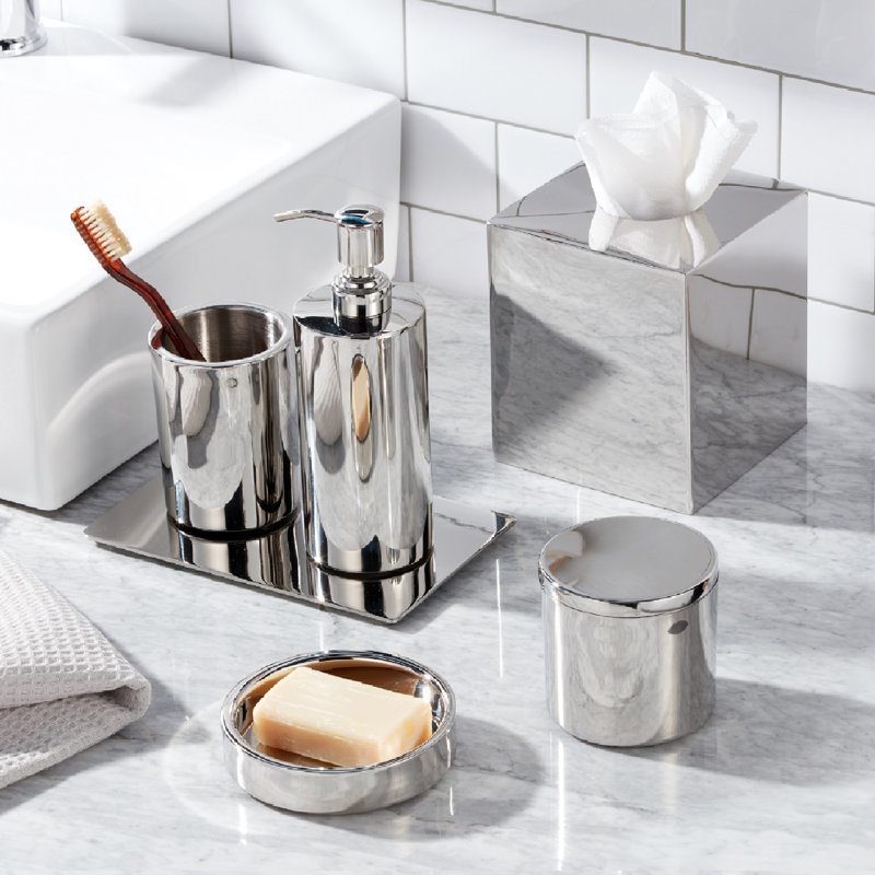 Stainless Steel Minimalist Round Soap Dish