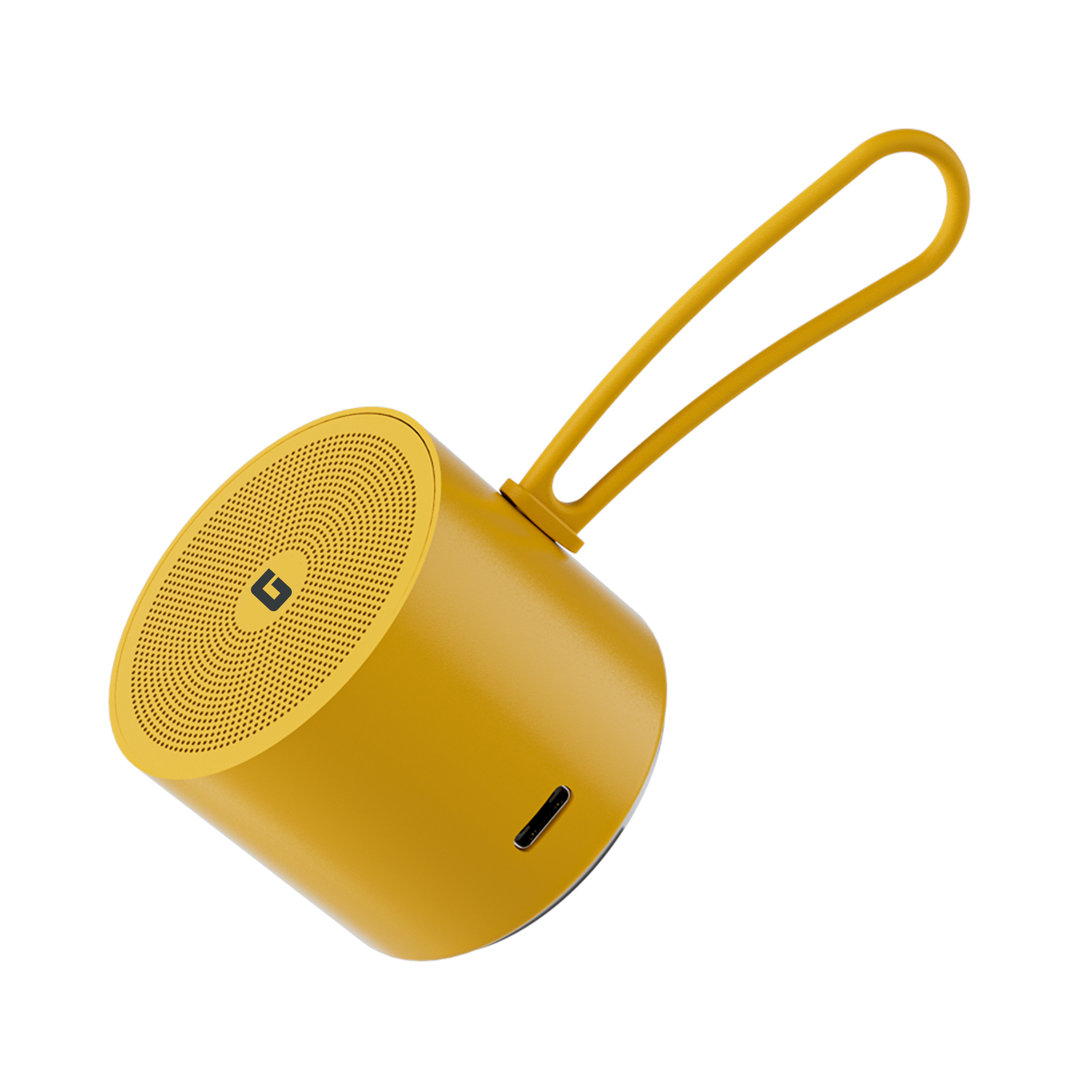 Geepas Portable Bluetooth Speaker - Yellow - Image 6