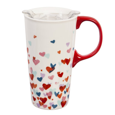 Cypress Home Earthenware Travel Mug