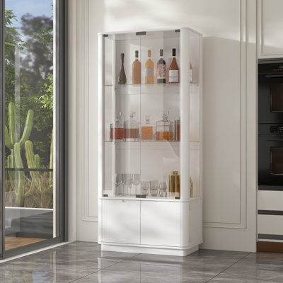 70.8” H China Cabinet by Ebern Designs