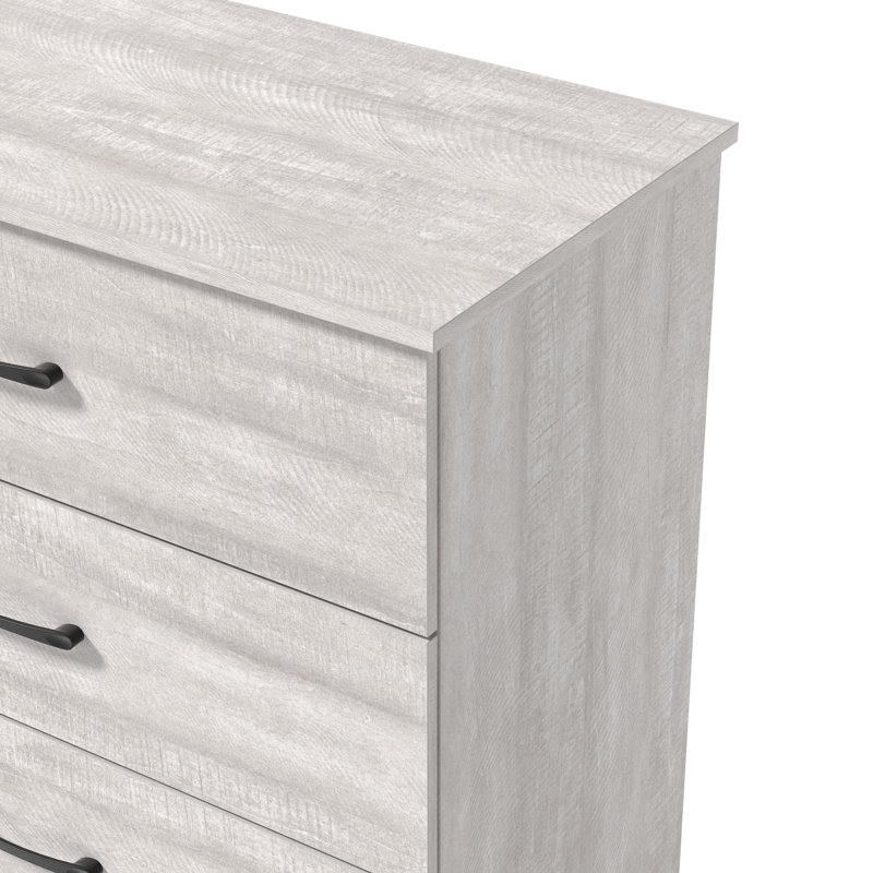 Arkia Manufactured Wood 2-Piece Bedroom Set, Dusty Gray Oak
