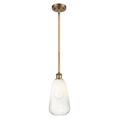 Mini-luminaire suspendu 1 tige 6 po Ballston - Brookhaven Almond