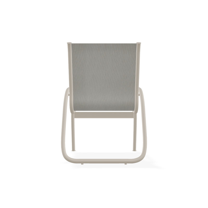 Fauteuil de patio Gardenella, Désert texturé, Huître Augustine