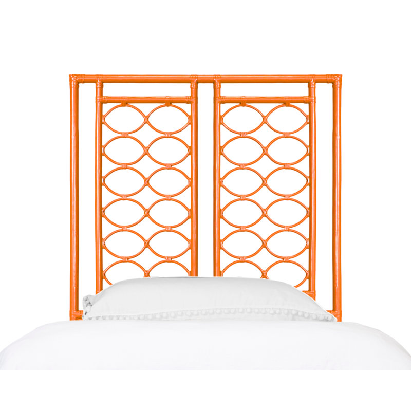 Tête de lit à structure ouverte Infinity, Simple, Orange citron