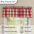  Red Buffalo Check Valance 14x72-1558278306