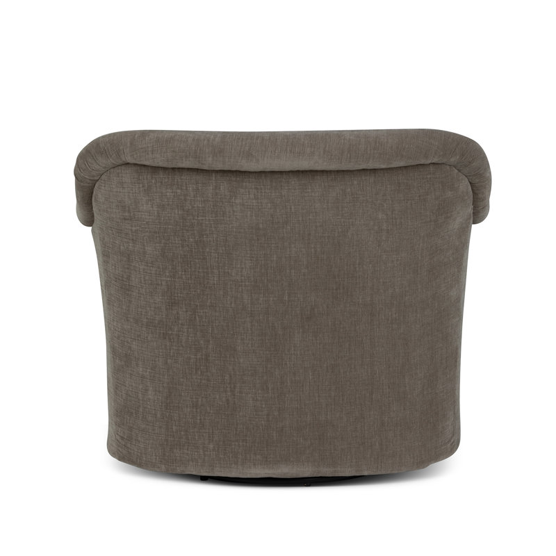 Bella Swivel Chair, Putty, Taupe