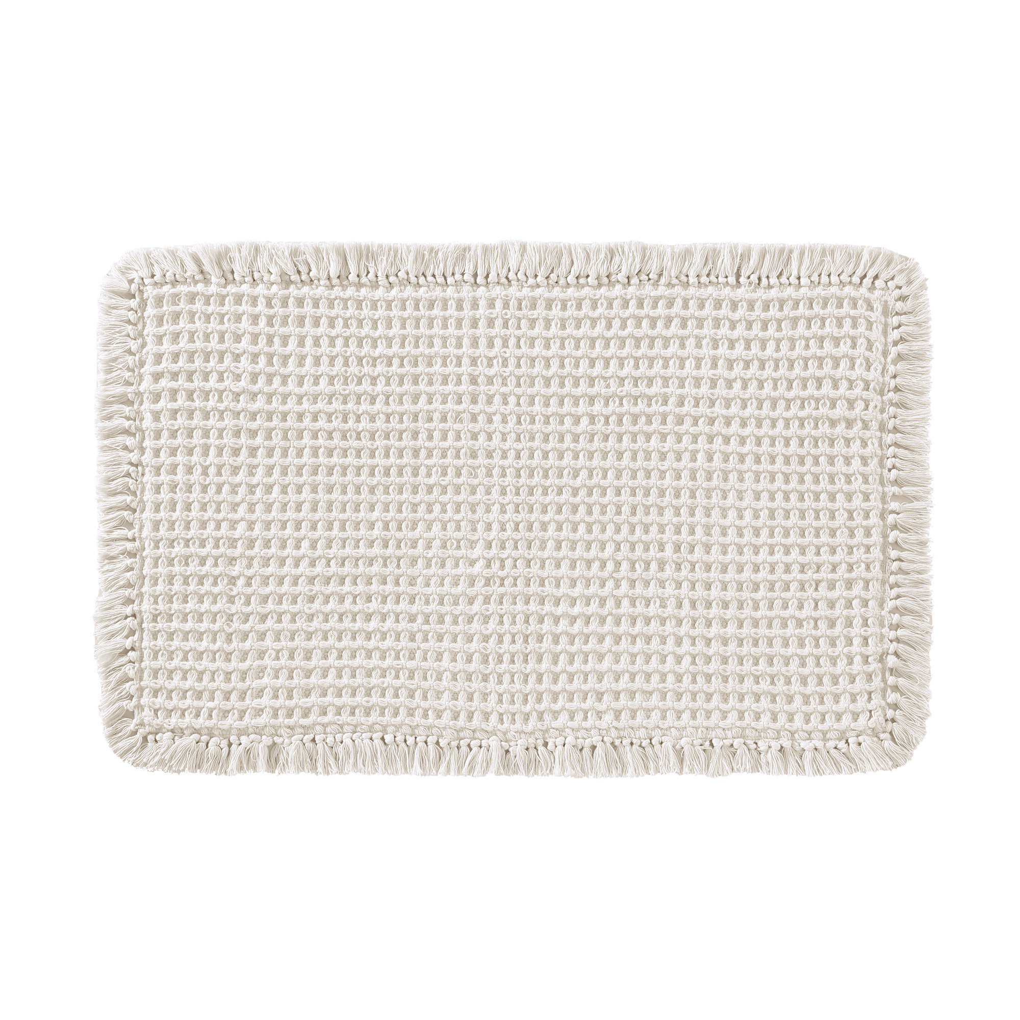 Bairn Bath Mat Rosalind Wheeler Size: 20 W x 30 L, Color: Soft White