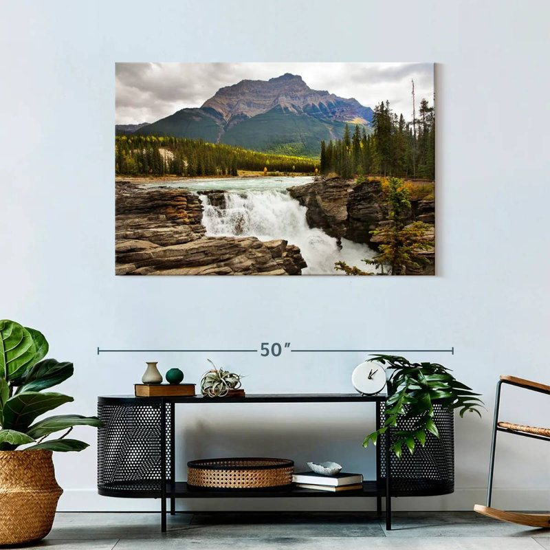 Cascades d'Alvord Sunwapta, H 30 po x l 45 po