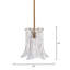 Luminaire suspendu en verre soufflé 1 lumière-111137068