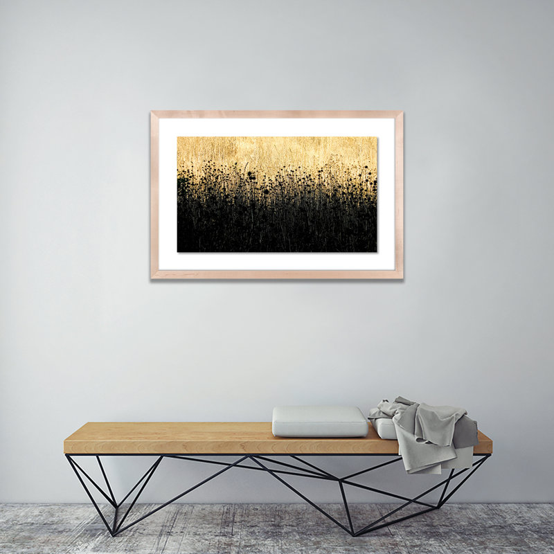 Field Of Dreams Print by Geoffrey Baris, Natural, 30" H x 48" W x 2.5" D