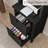 71'' Tall Standard Bookcase With 2 Drawers-1090475632