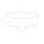 MIRELLA Outdoor Circular Coffee Table