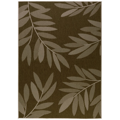 Tinsley Floral Hand Woven Indoor / Outdoor Area Rug