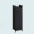 Modern Three-Tier Glass Door Cabinet-1719883825