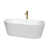 White/Shiny White/Brushed Gold