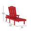 Ensemble Adirondack commercial intérieur / extérieur Elyssa avec 2 chaises longues et table d'appoint-155480085