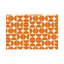 Abstract Floral Design Non Woven Thin Printed Area Rug for Modern Home Decor