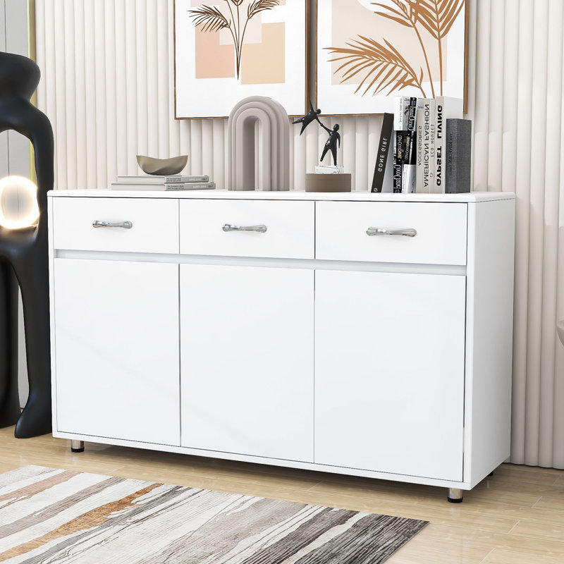 52'' Sideboard, White