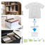 Ensemble de 7 classeurs moyens PLIIO, organisateur de vêtements pliable, solution de rangement et de valise peu encombrante, solution de rangement infroissable pour la maison et les voyages, organisateur de garde-robe et porte-vêtements
