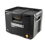 ToughBuilt StackTech XL Tool box Organizer with Lock and Removable Tray