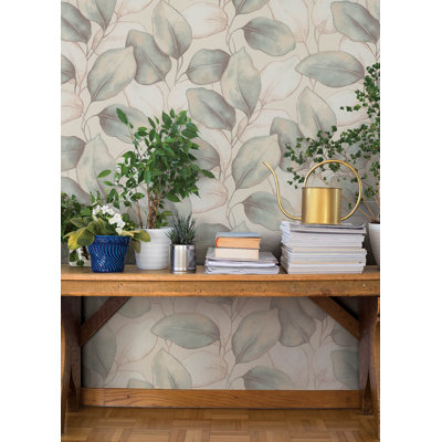 Papier peint Evanthe Aqua Vine