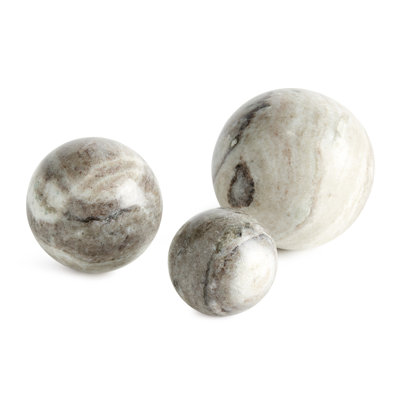 Marita MARBLE ORBS Set of 3
