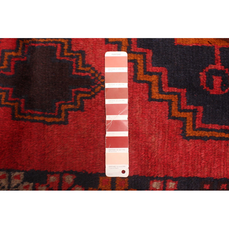 Rizbaft Red Rug 3'6" x 6'5"