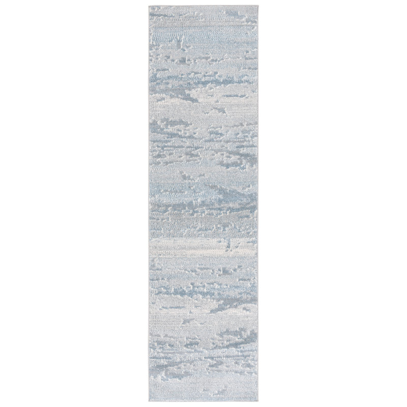 Kionne Performance Performance Abstract Rug, Runner 2'2" x 8'
