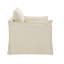 Chaise en lin Shane avec 2 coussins